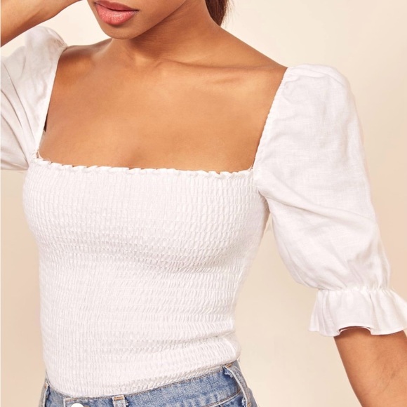 Reformation Clementine Blouse - Picture 3 of 3